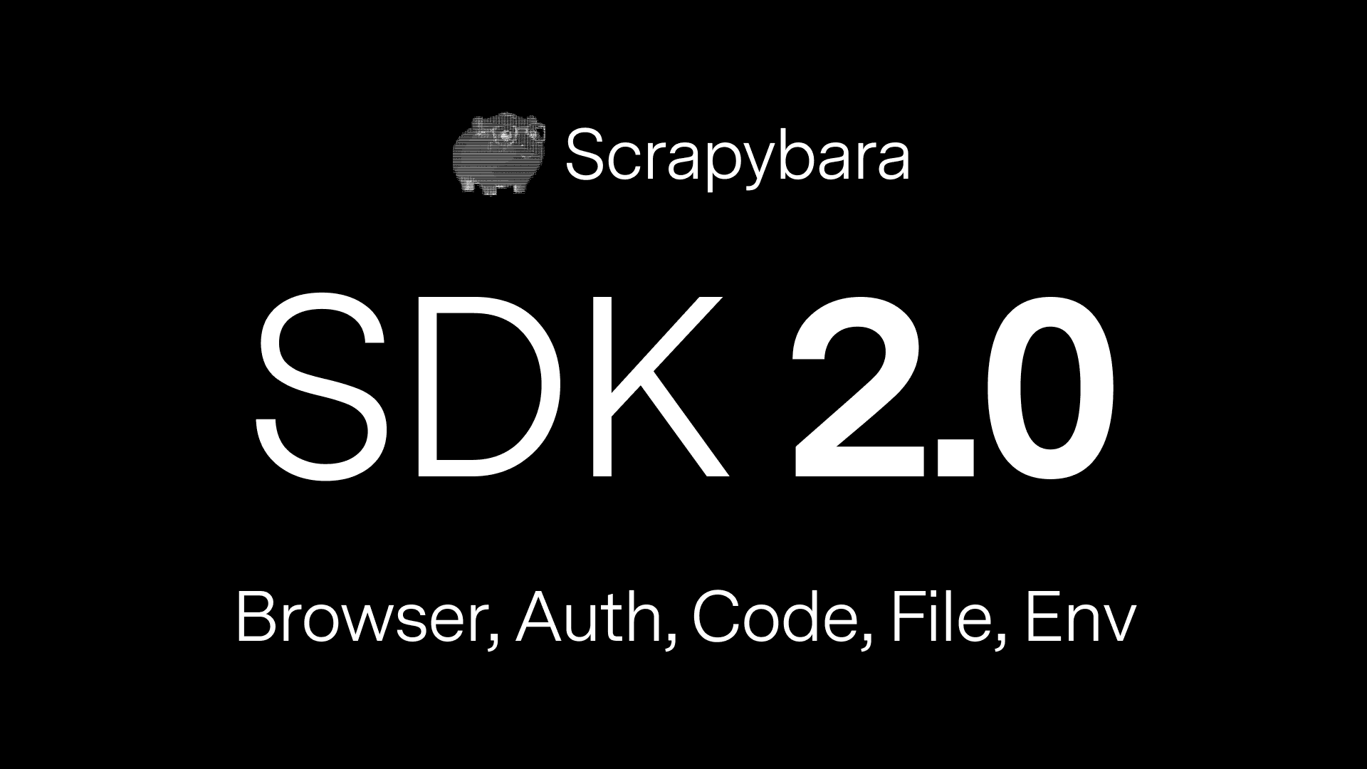 Introducing SDK 2.0